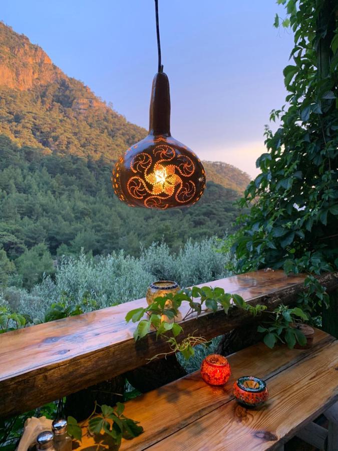 Bamboo Bungalow With Sea View In Kabak Bay, Oeluedeniz فتحية المظهر الخارجي الصورة
